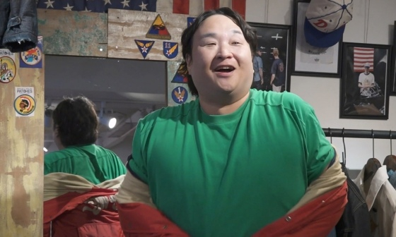 햄버거 먹방 중인 구성환